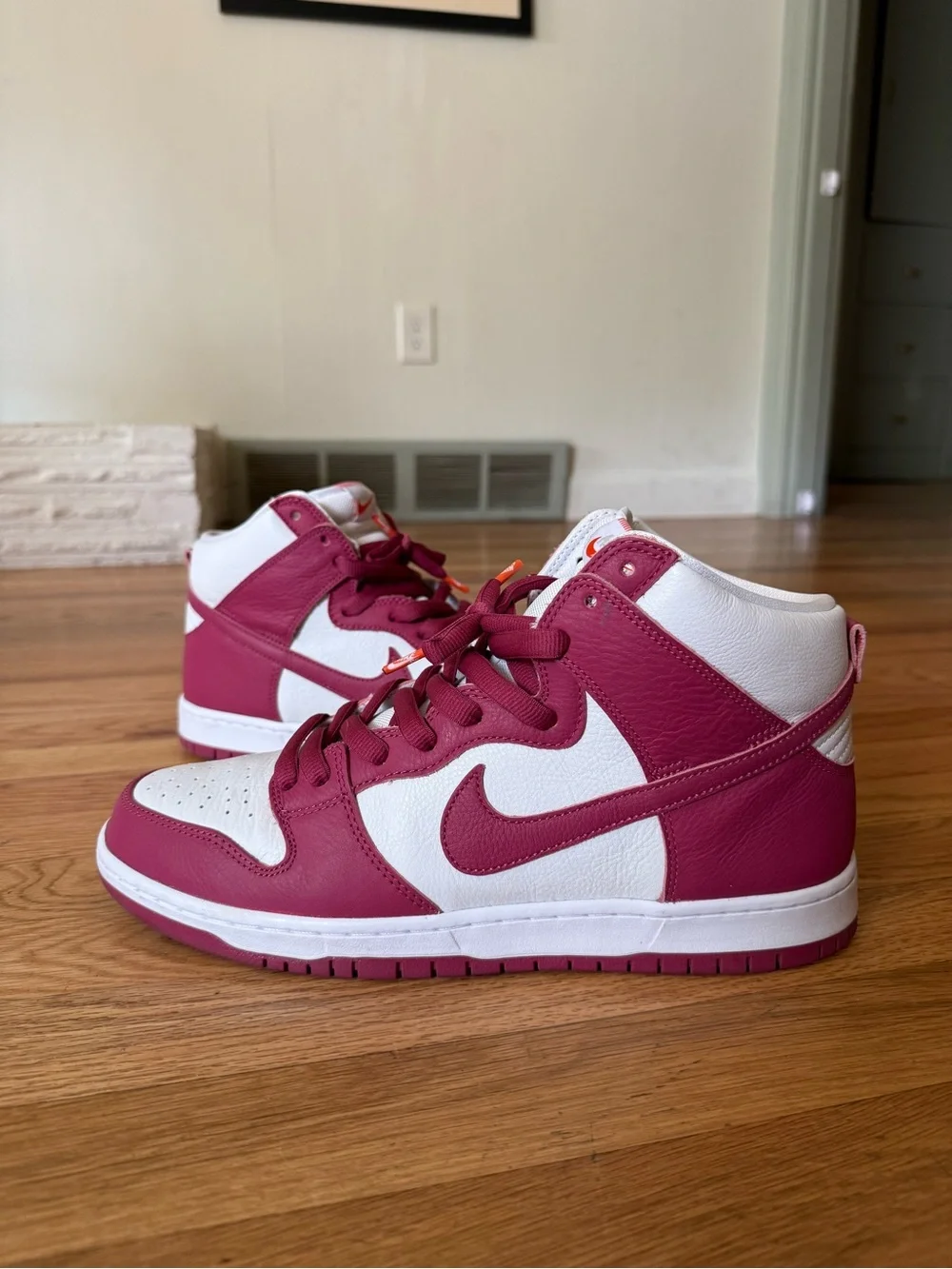 Nike SB Dunk Hi Orange label - Sweet Beet - Picture 2 of 6